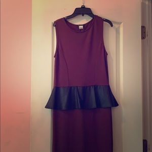 Burgundy Dress